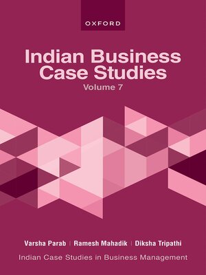 cover image of Indian Business Case Studies Volume VII